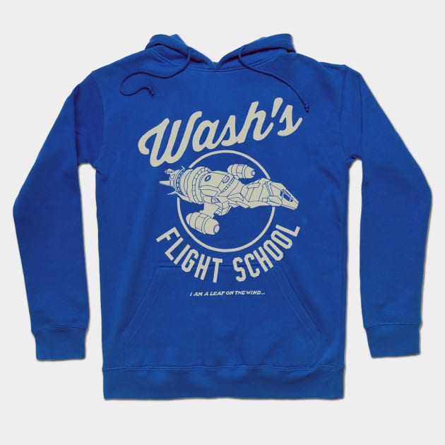 Wash's Flight School 2 Hoodie by lochaishop